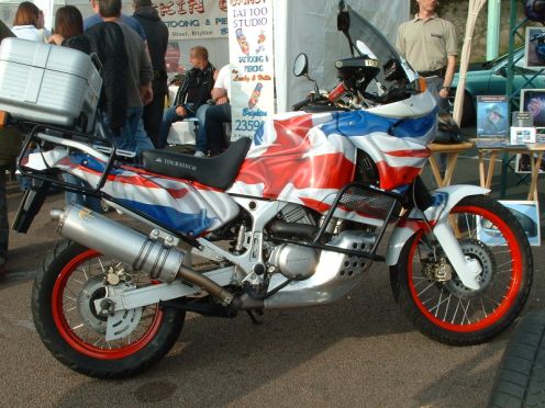 Honda Africa Union Jack