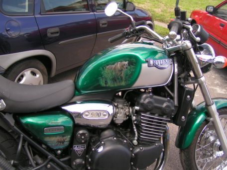 Finished bike