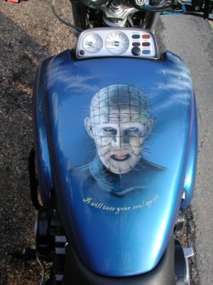 Detail of Airbrushing