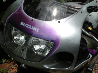Front airbrush work