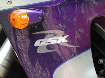 Airbrushed logo work