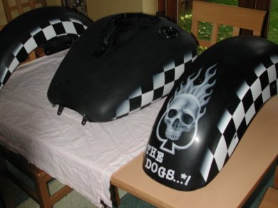 All 3 painted panels