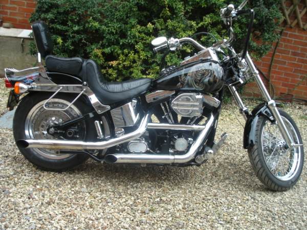 Completed motorcycle