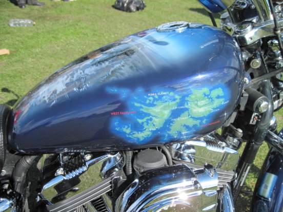 Map of The Falklands