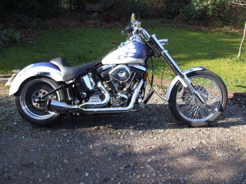 Harley Before Paint Job