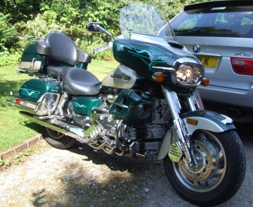 Finished Pinstriped Honda