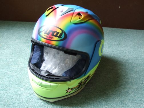 Rainbow Helmet