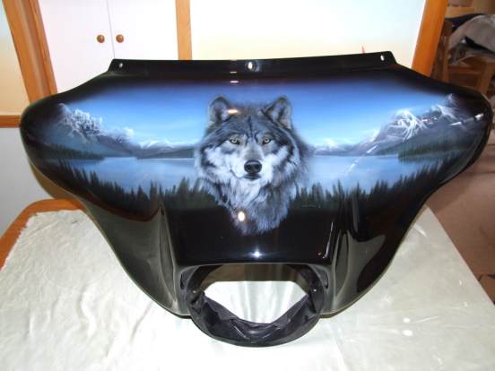 Wolf Mural