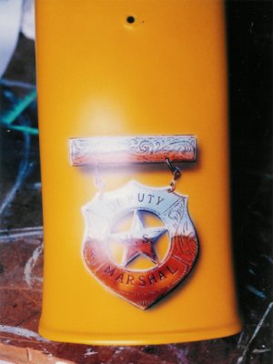 Sheriffs Badge on Fender
